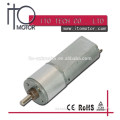 16mm brushed micro dc gear motor high speed 500 rpm